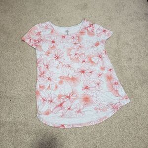 Gap LUXE / LUXUEUX T-Shirt w/ Flowers